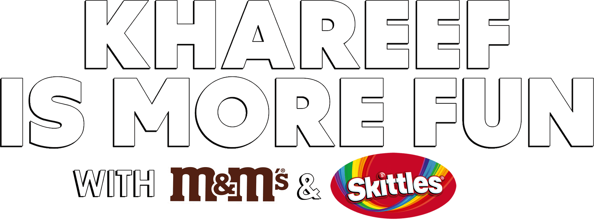 Khareef is more fun with M&M’s® & Skittles®